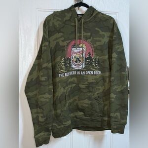 Women’s Camo Green Hoodie